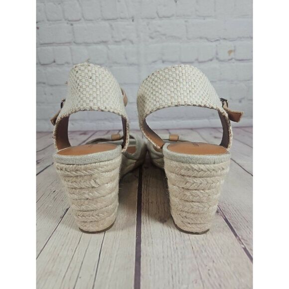 ☆ Lucky Brand Macrimay Wedge Sandala Women's Size 8.5 - Picture 5 of 7